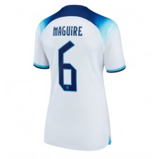 England Harry Maguire #6 Hemmatröja Dam VM 2022 Korta ärmar
